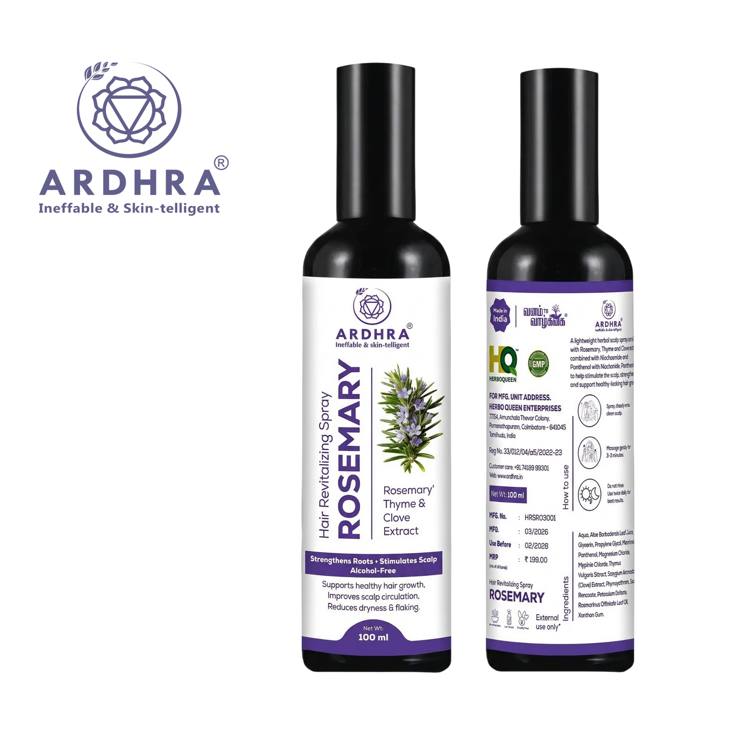 Hair Revitalizing Spray - Rosemary