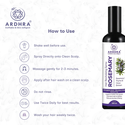 Hair Revitalizing Spray - Rosemary