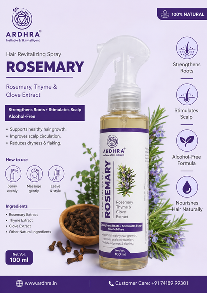 Rosemary Hair Revitalizing Spray