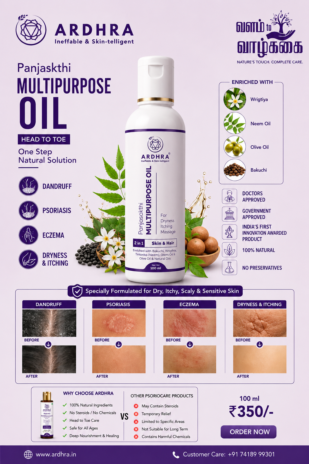 Panjasakthi Multipurpose Oil 100ml